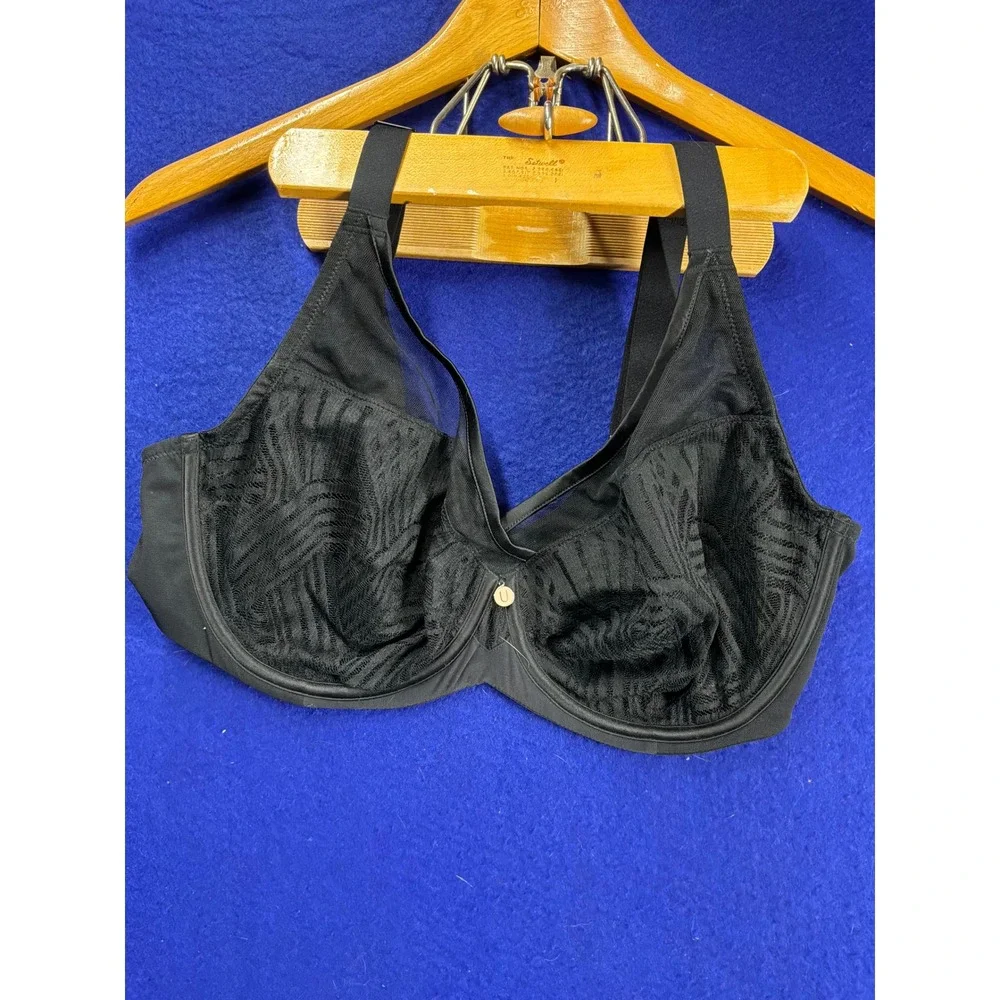 Lingerie Womens Understance Harper Unlined Underwire Bra 36G Black U00840020